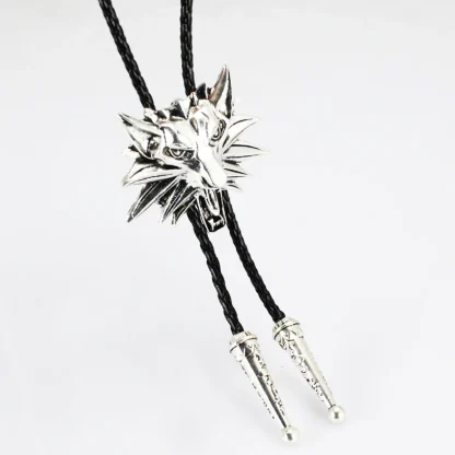 Wolf Head Bolo Tie for Men and Women - Image 6