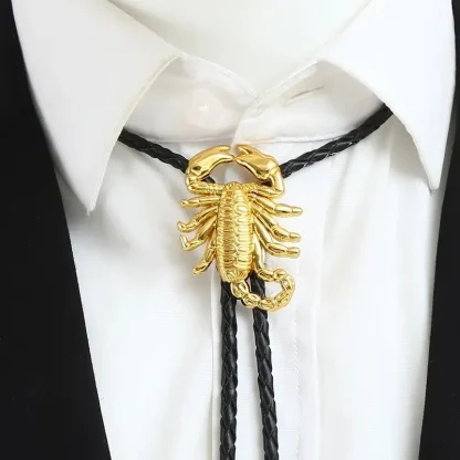 Creative Scorpion Shape Bolo Tie - Image 9