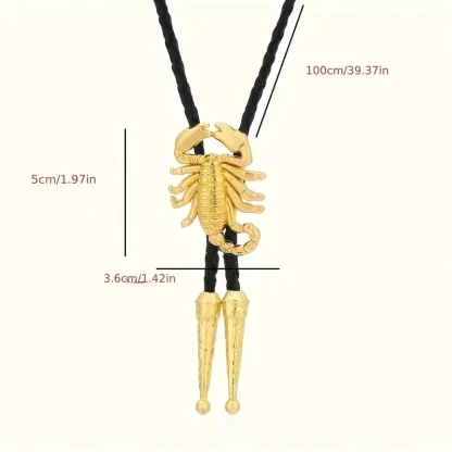 Creative Scorpion Shape Bolo Tie - Image 7